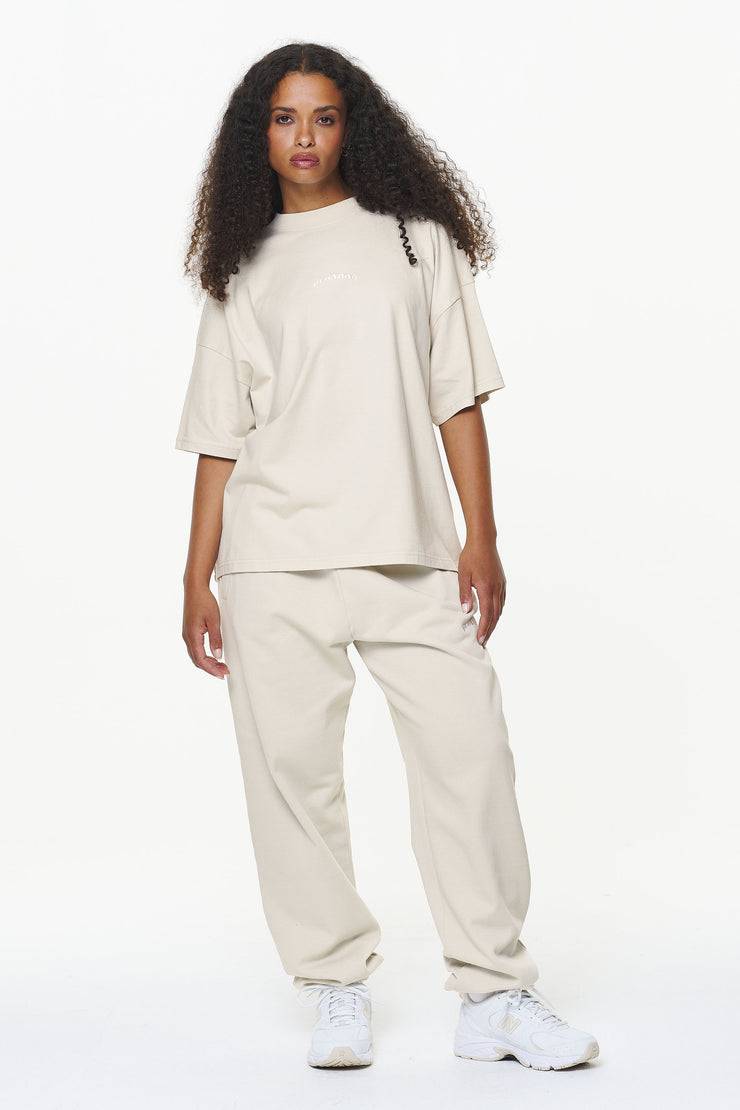 Pegador Thames Heavy Oversized Tee Vintage Washed Bone White Saisonale Angebote