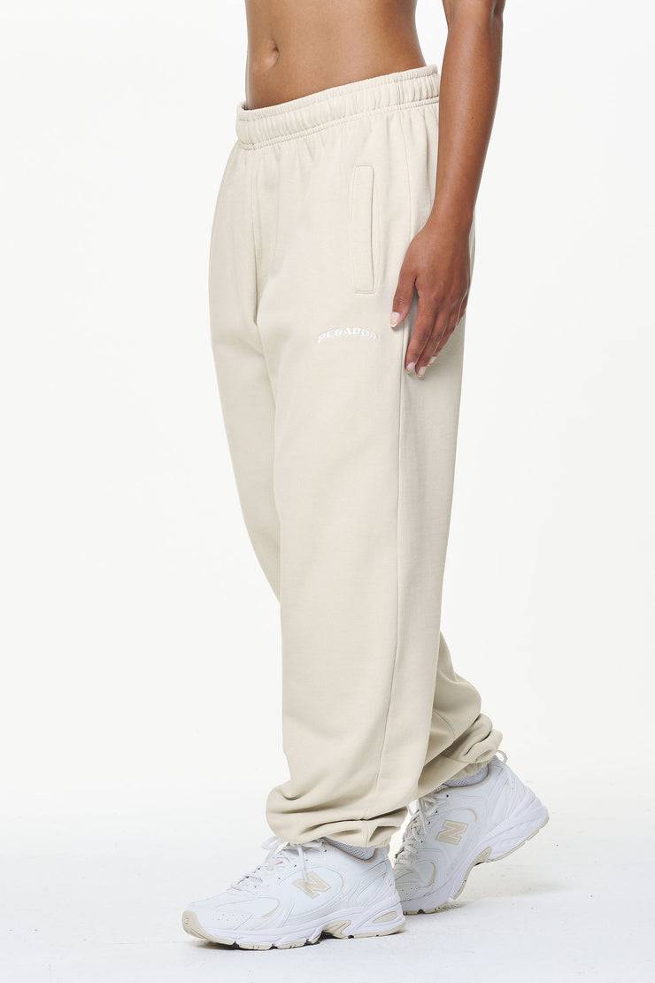 Pegador Durward High Waisted Sweat Pants Vintage Washed Bone White Räumungsverkauf
