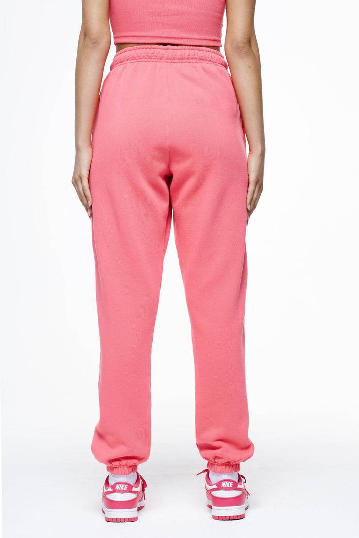Pegador Villa High Waisted Sweat Pants Vintage Washed Strawberry Gum Riesige Ersparnisse