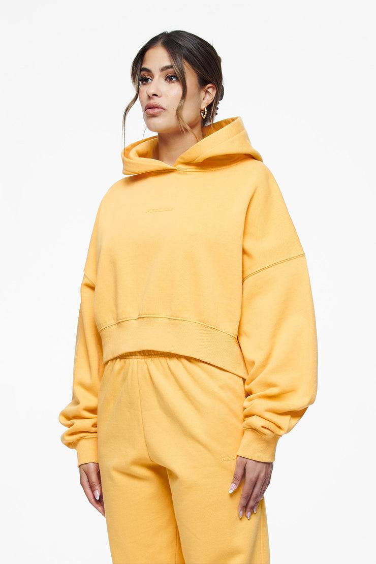 Pegador Salita Oversized Cropped Hoodie Vintage Washed Golden Sun Gum Super Sparpreis