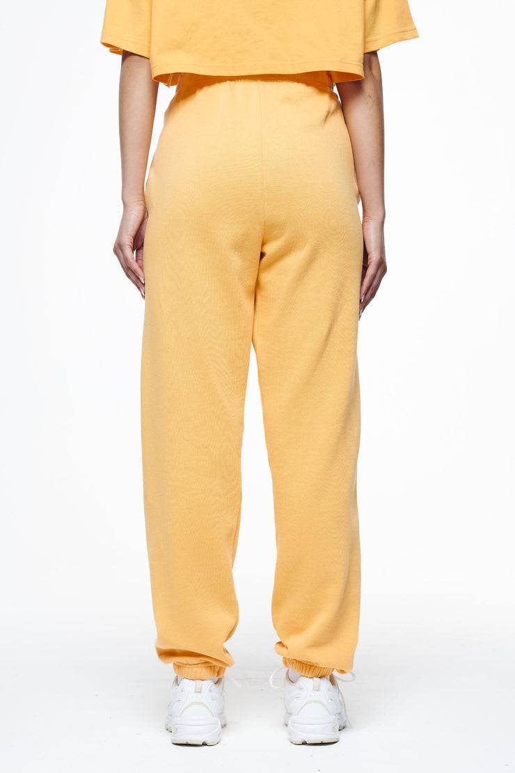 Pegador Villa High Waisted Sweat Pants Vintage Washed Golden Sun Gum Letzte 3 Tage