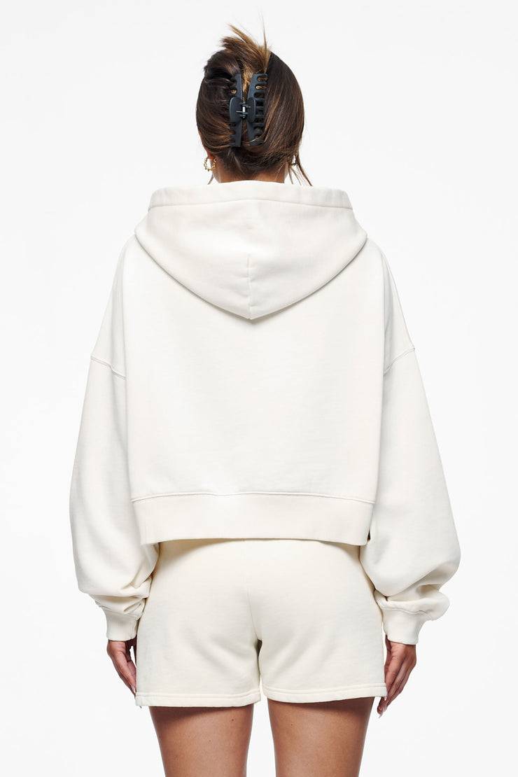 Pegador Salita Oversized Cropped Hoodie Vintage Washed Unbleached Gum Bis zu 60% Rabatt