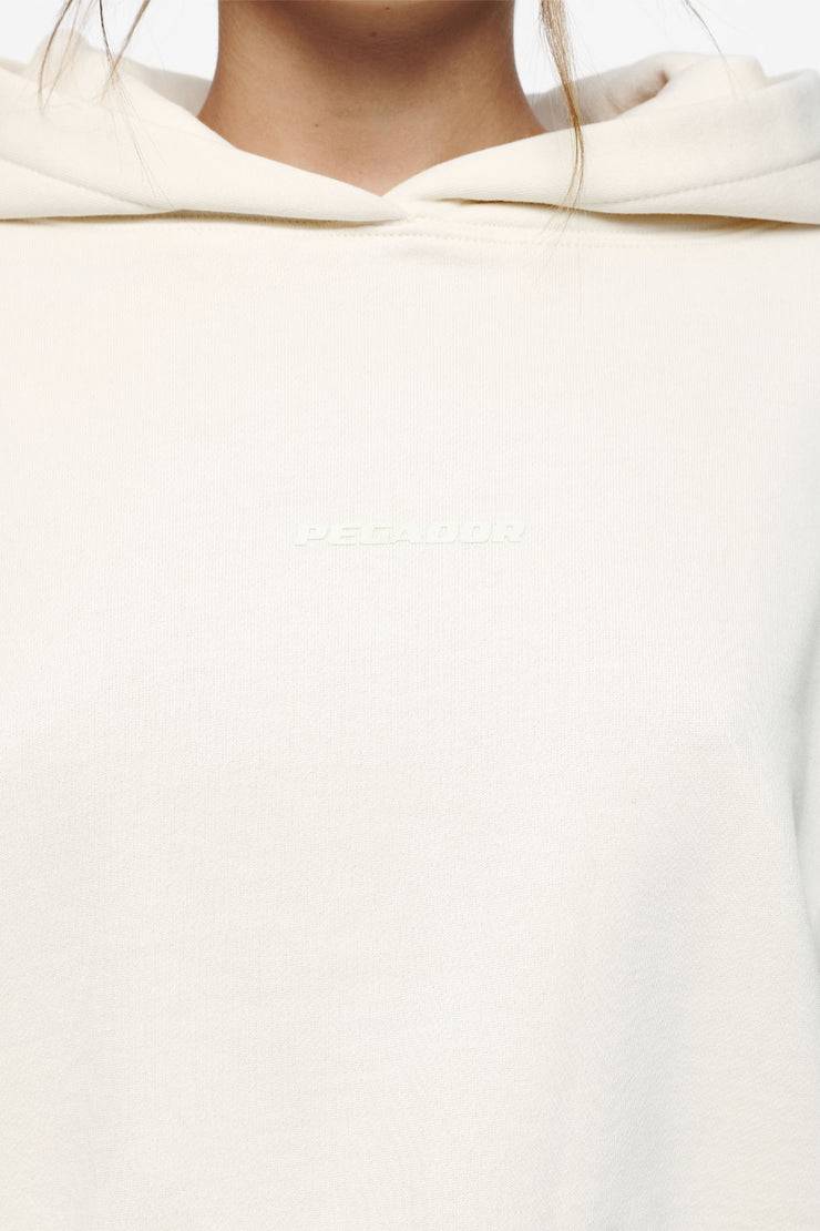 Pegador Salita Oversized Cropped Hoodie Vintage Washed Unbleached Gum Bis zu 60% Rabatt