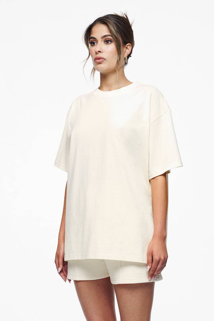 Pegador Bel Air Heavy Oversized Tee Vintage Washed Unbleached Gum Nur für heute