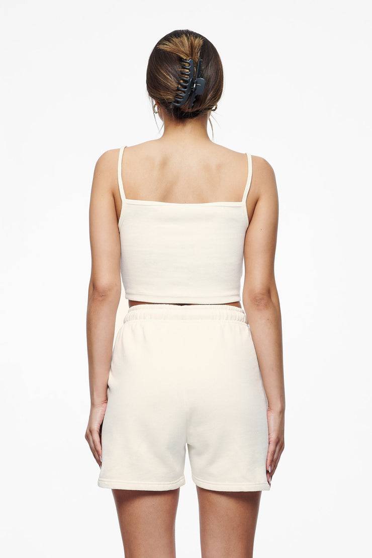 Pegador Ruby Rib Crop Top Vintage Washed Unbleached Vierteljährliche Förderung