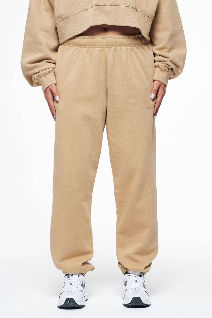 Pegador Villa High Waisted Sweat Pants Vintage Washed Espresso Gum Riesige Rabatte