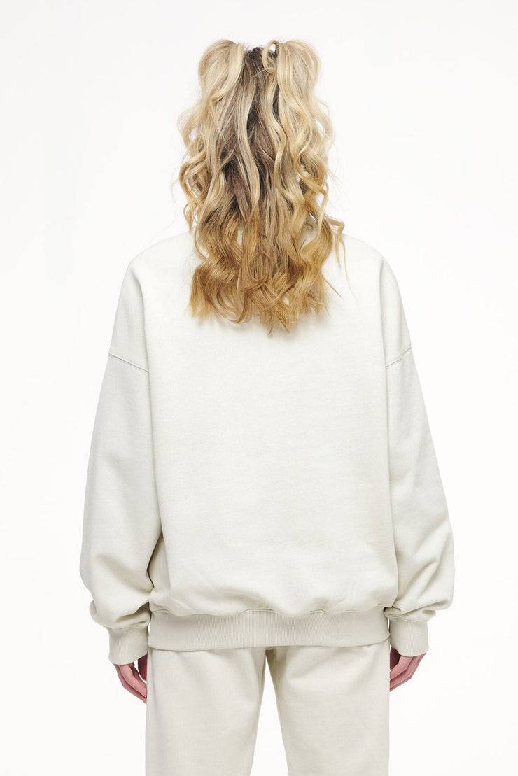 Pegador Bay Oversized Sweater Vintage Washed Angels Cream Gum Fabrikladen