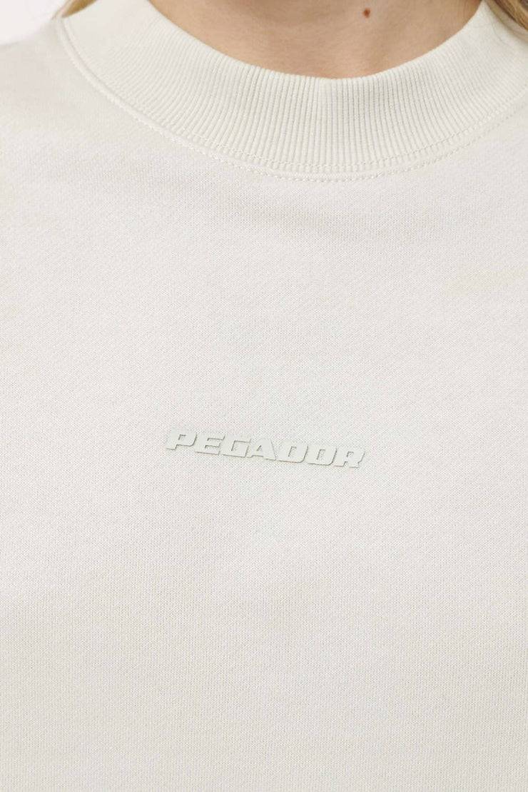 Pegador Bay Oversized Sweater Vintage Washed Angels Cream Gum Fabrikladen