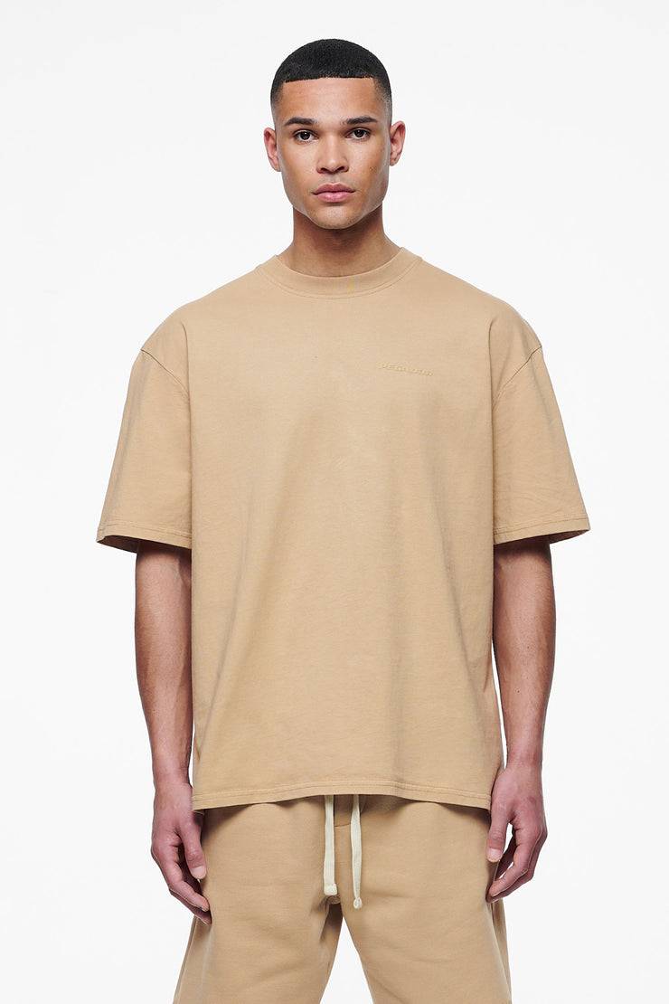 Pegador Logo Oversized Tee Vintage Washed Espresso Gum Rabatte dieses Monats