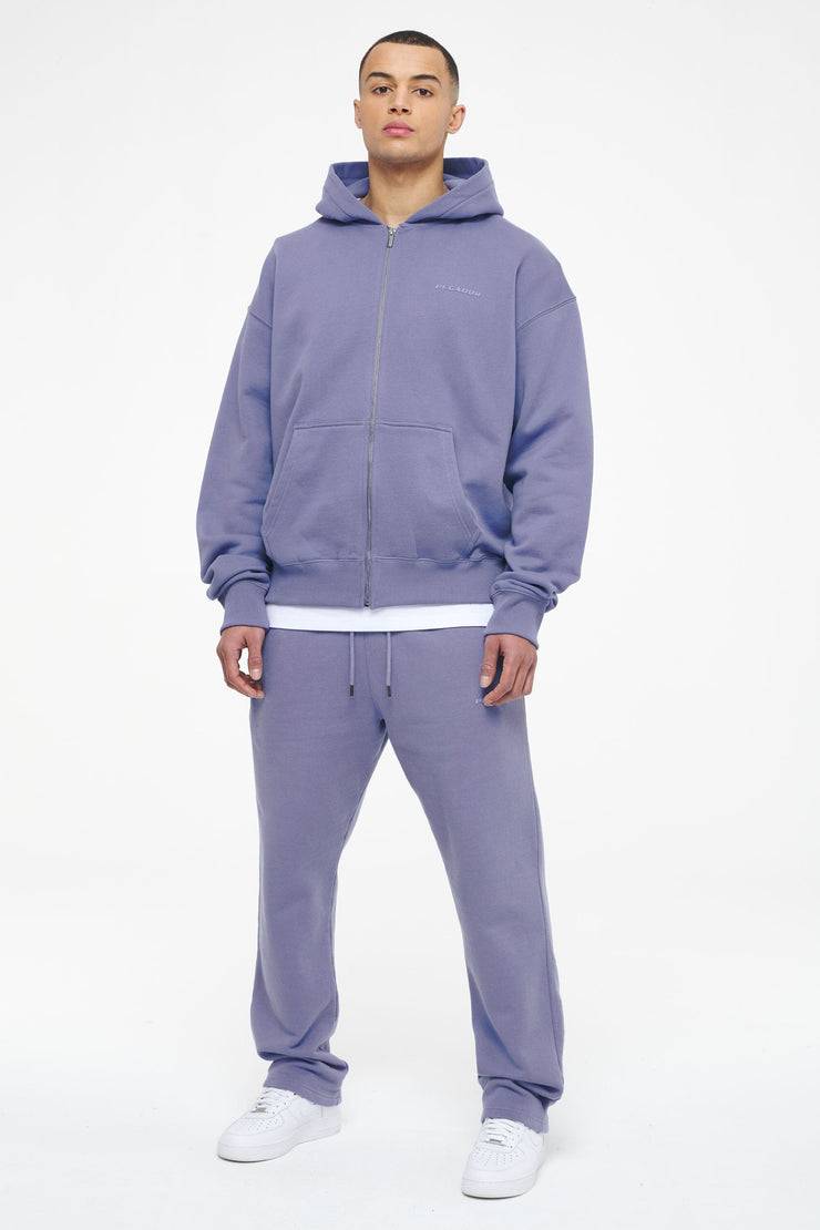 Pegador Logo Oversized Sweat Jacket Vintage Washed Magic Violet Gum Online