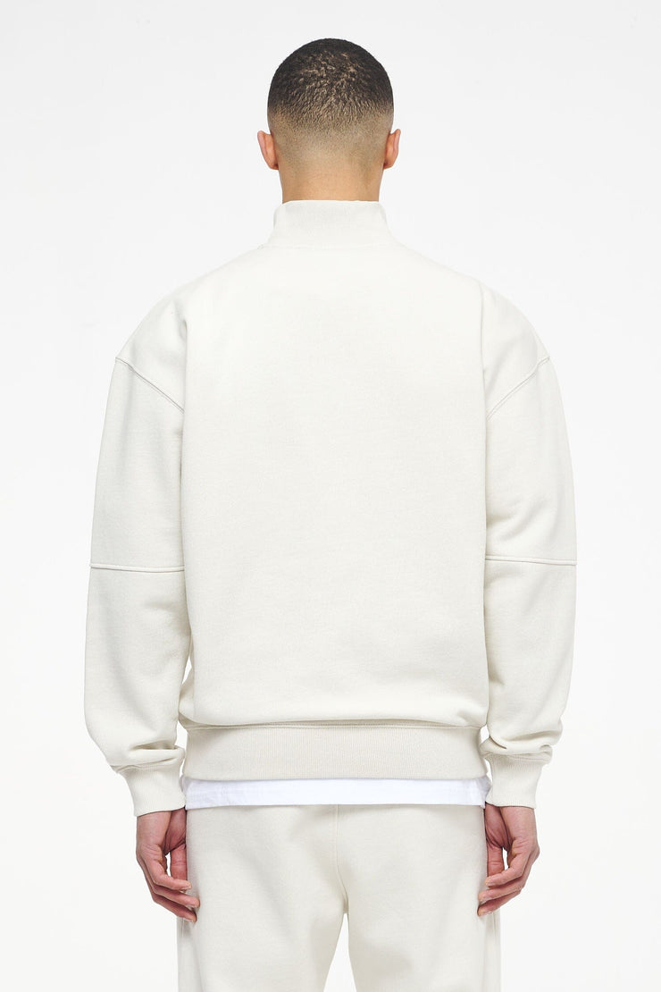 Pegador Logo Oversized Halfzip Sweater Vintage Washed Angels Cream Gum Kostenloser Versand