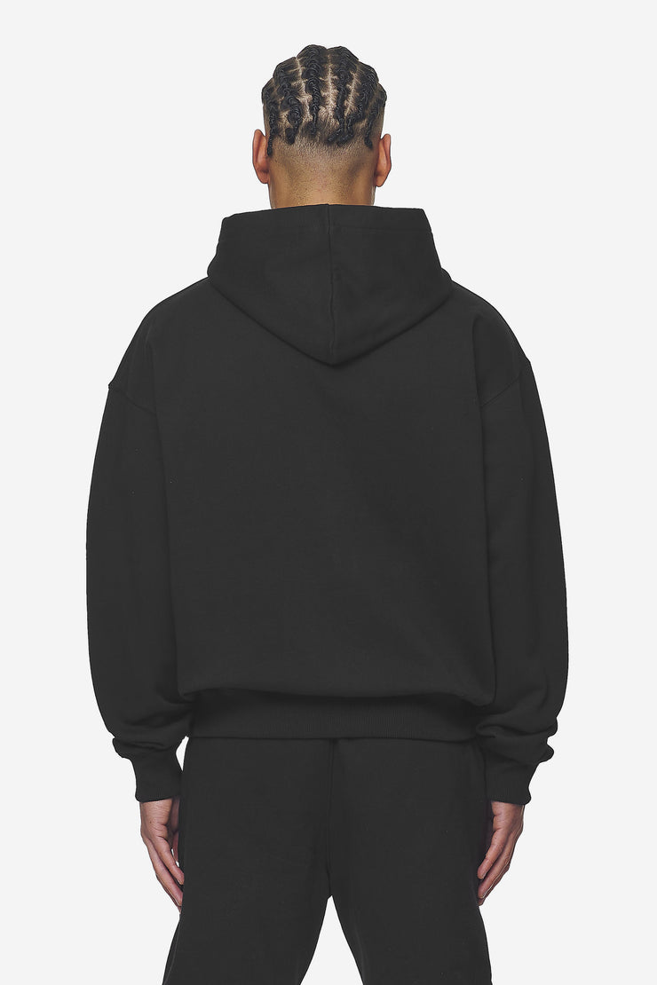 Pegador Logo Oversized Sweat Jacket Washed Black White Gum Fabrik Onlineshop