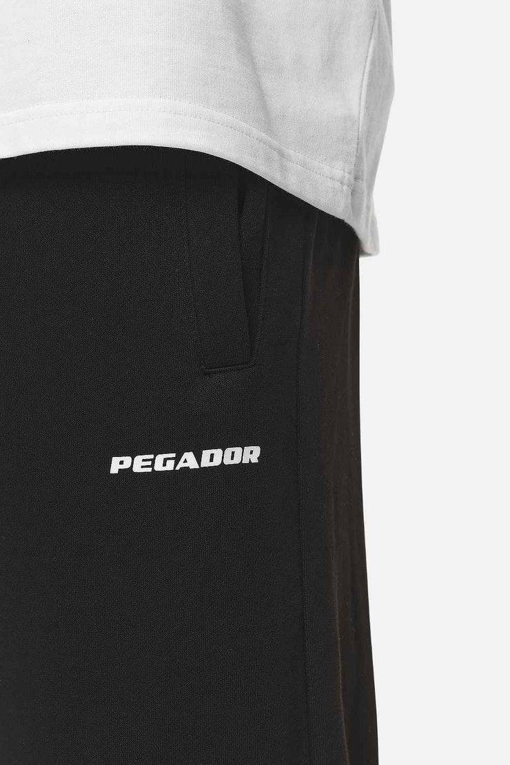 Pegador Logo Heavy Sweat Jogger Washed Black White Gum Großer Ausverkauf