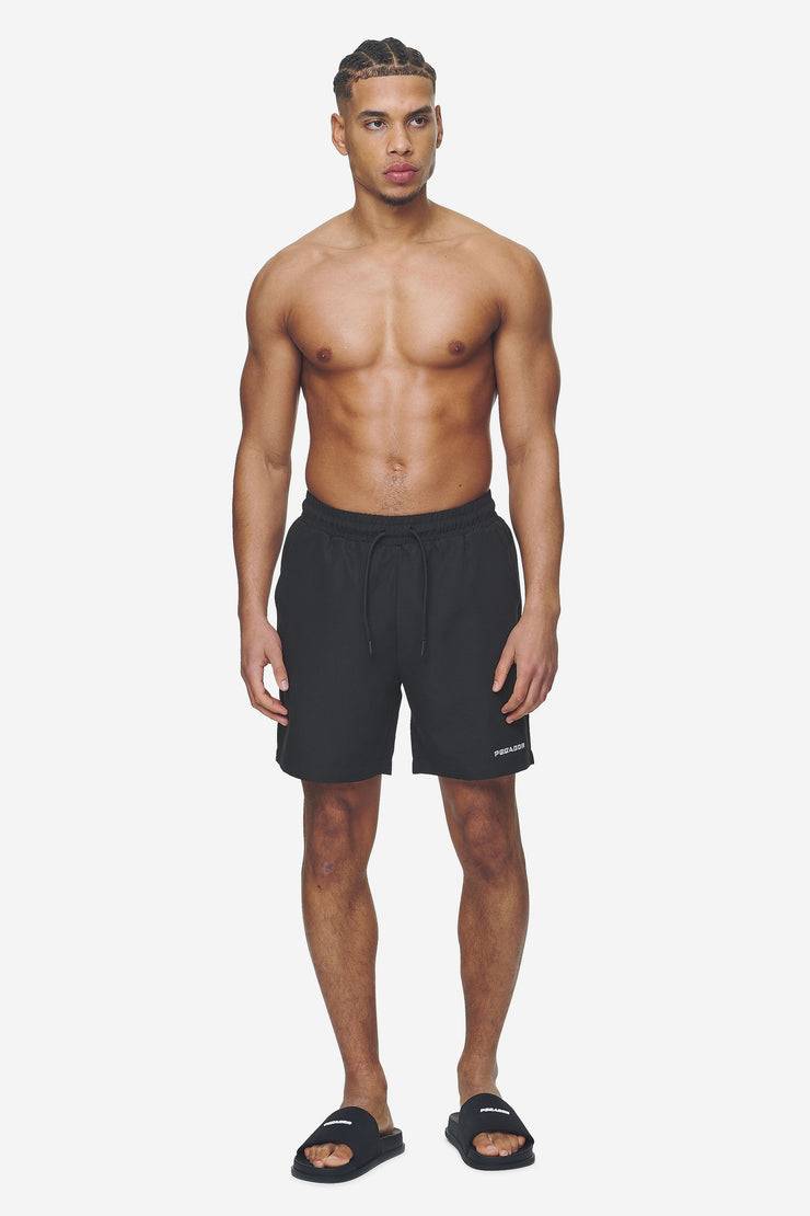 Pegador Logo Swim Shorts Black Begrenztes Angebot
