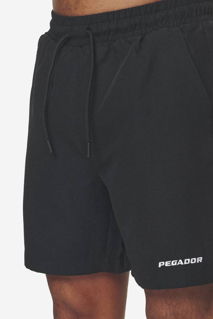 Pegador Logo Swim Shorts Black Begrenztes Angebot