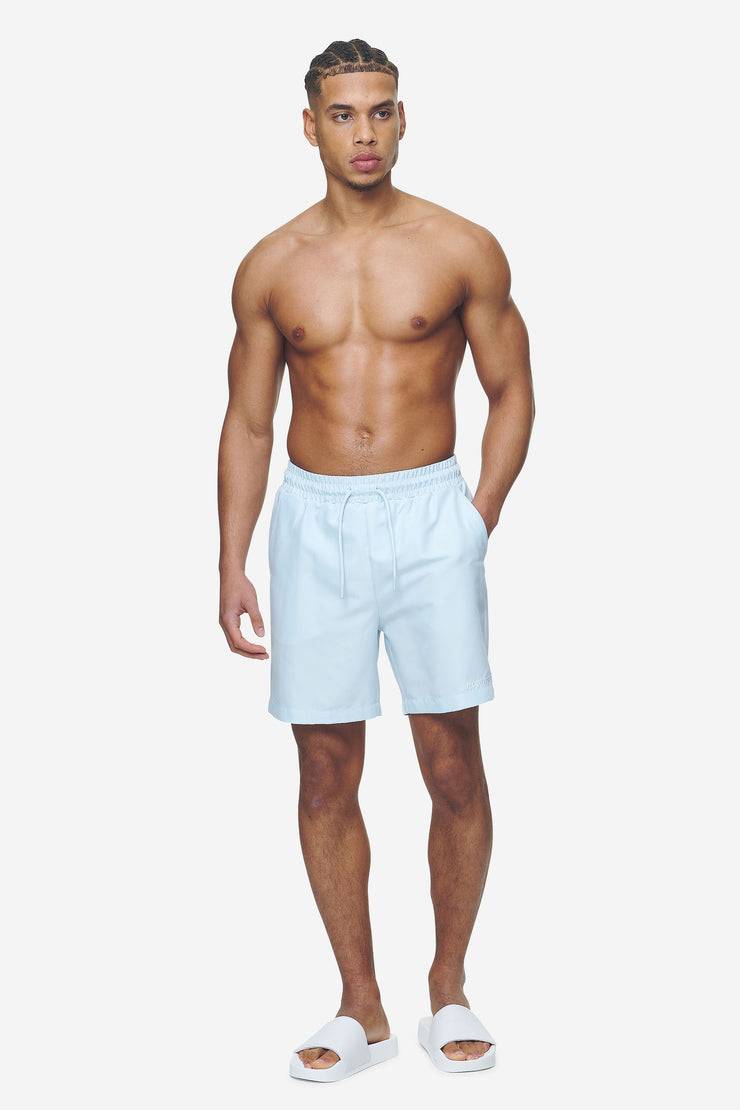 Pegador Logo Swim Shorts Baby Blue Black Friday