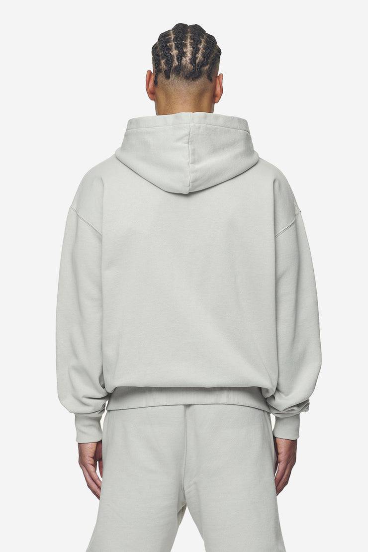 Pegador Logo Oversized Sweat Jacket Washed Pearl Grey White Gum Weihnachtsangebot