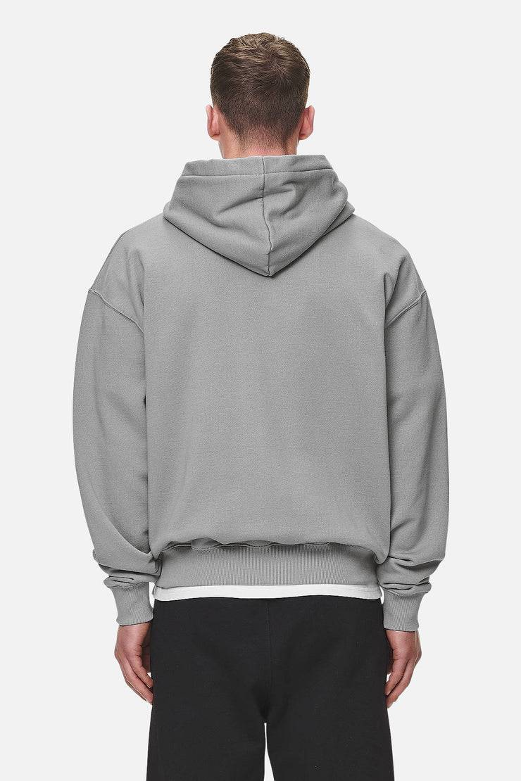 Pegador Logo Oversized Sweat Jacket Washed Cool Grey White Gum Zeitlich begrenztes Angebot