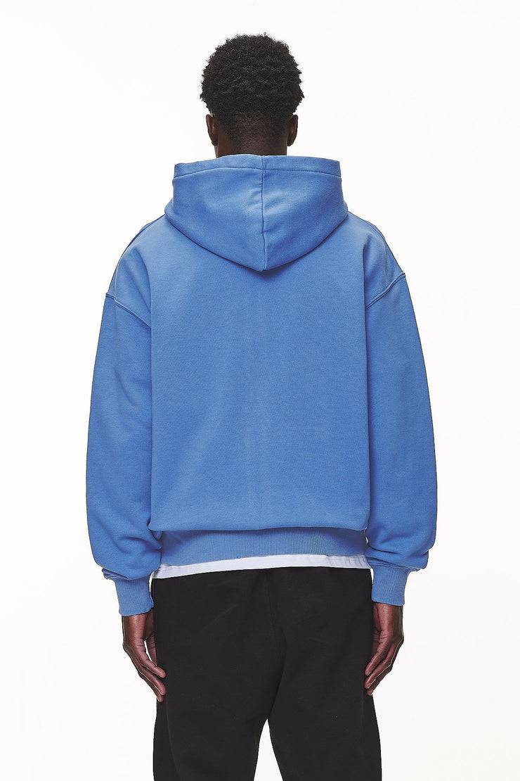 Pegador Logo Oversized Sweat Jacket Washed Retro Blue White Gum Neuheiten