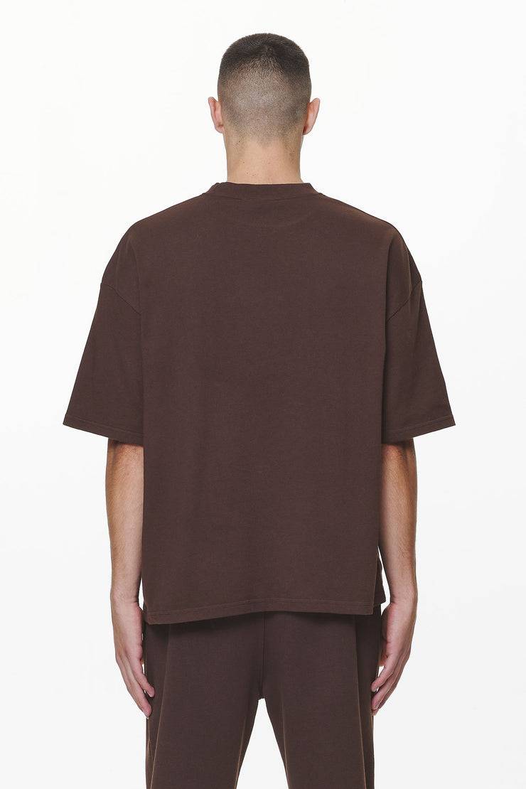 Pegador Logo Boxy Tee Washed Oak Brown Gum Sonderangebote
