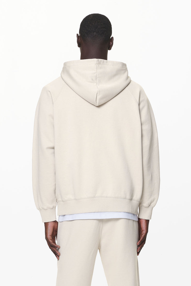 Pegador Logo Oversized Halfzip Hoodie Washed Dust Cream Gum VIP-Rabatte