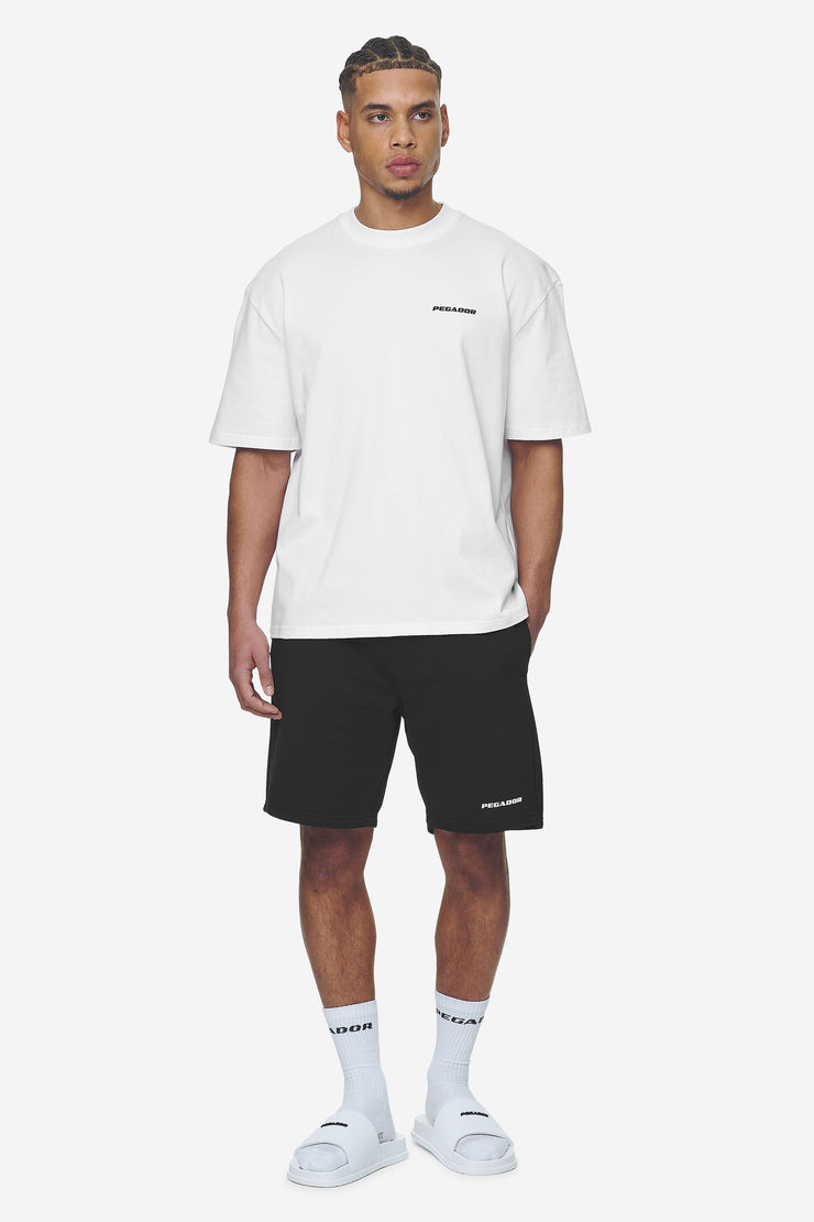 Pegador Logo Oversized Tee White Black Gum Neueste Stile