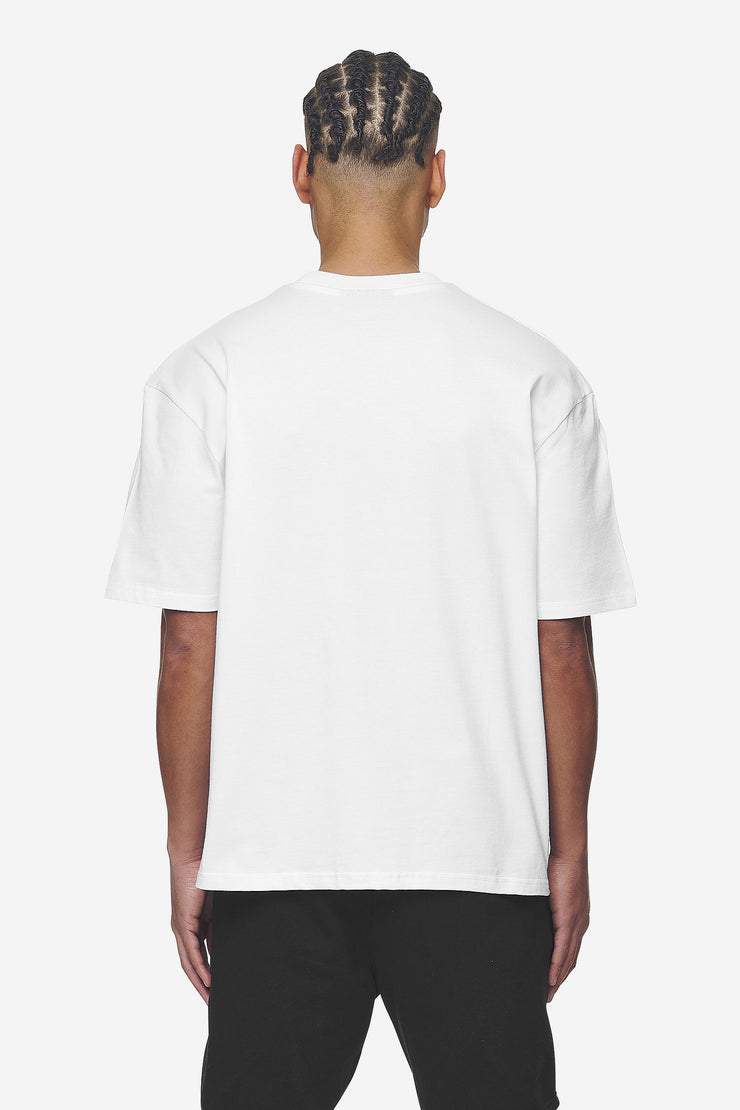 Pegador Logo Oversized Tee White Black Gum Neueste Stile