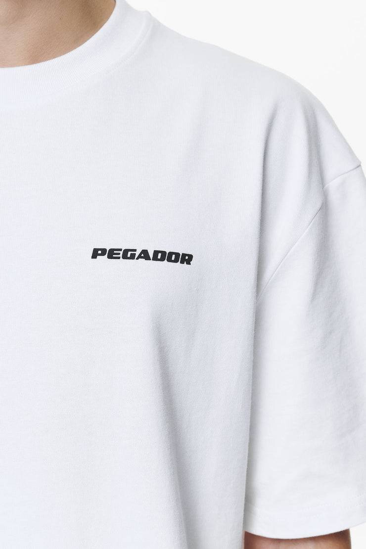 Pegador Logo Oversized Tee White Gum Letzte 2 Tage