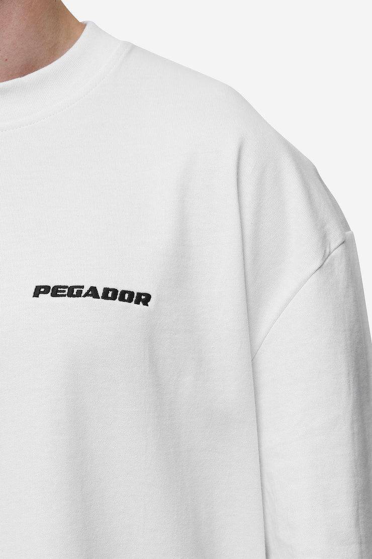Pegador Logo Oversized Tee White Bis zu 50% Rabatt