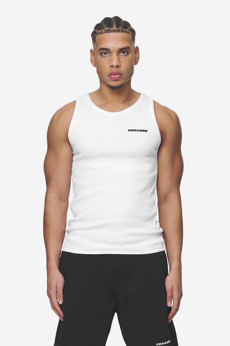 Pegador Logo Rib Undershirt White Nur für heute