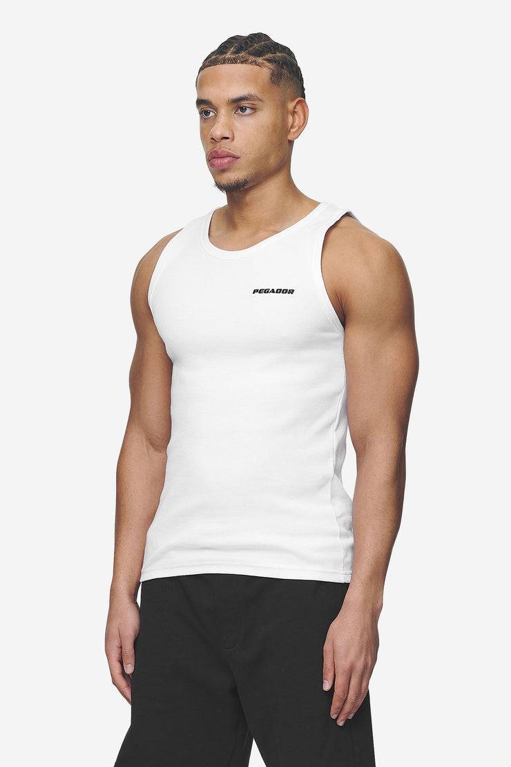 Pegador Logo Rib Undershirt White Nur für heute