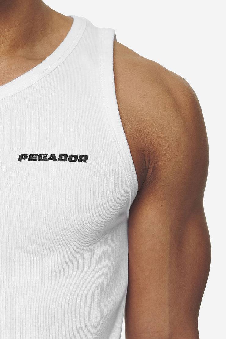Pegador Logo Rib Undershirt White Nur für heute
