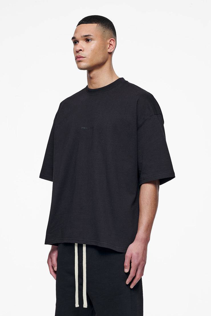 Pegador Logo Boxy Tee Black Gum Riesige Rabatte