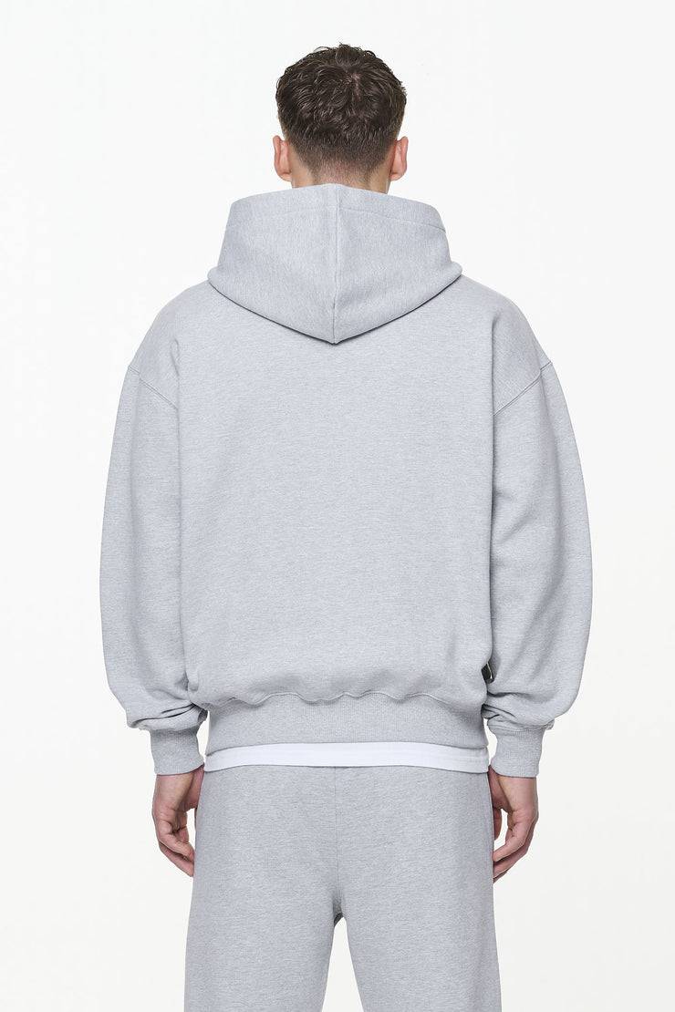 Pegador Logo Oversized Sweat Jacket Grey Melange Fabrikladen