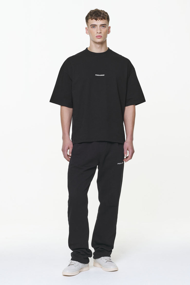 Pegador Logo Boxy Tee Vintage Washed Onyx Black Black Friday Preise