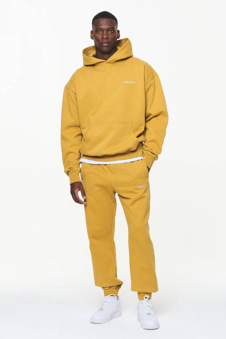 Pegador Logo Heavy Sweat Jogger Vintage Washed Mustard zollfrei