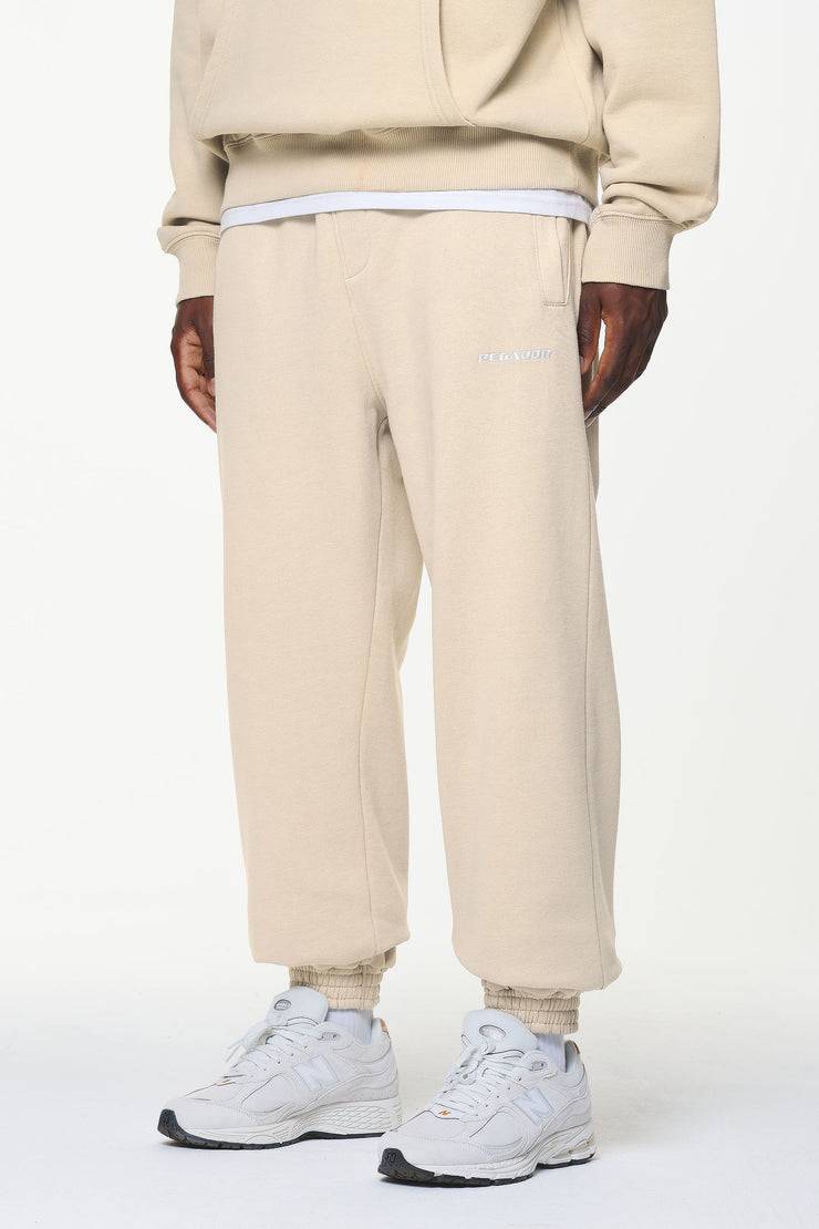 Pegador Logo Heavy Sweat Jogger Vintage Washed Kingdom Beige 2025