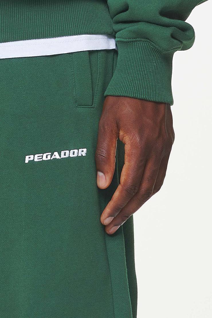 Pegador Logo Heavy Sweat Jogger Vintage Washed British Green Online