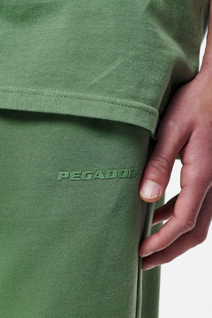 Pegador Logo Heavy Sweat Jogger Vintage Washed Cypress Green Gum Verkauf