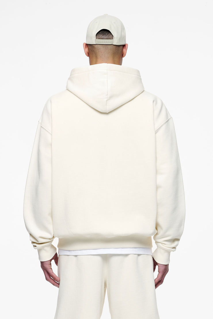 Pegador Logo Oversized Sweat Jacket Vintage Washed Unbleached Gum Hotsell