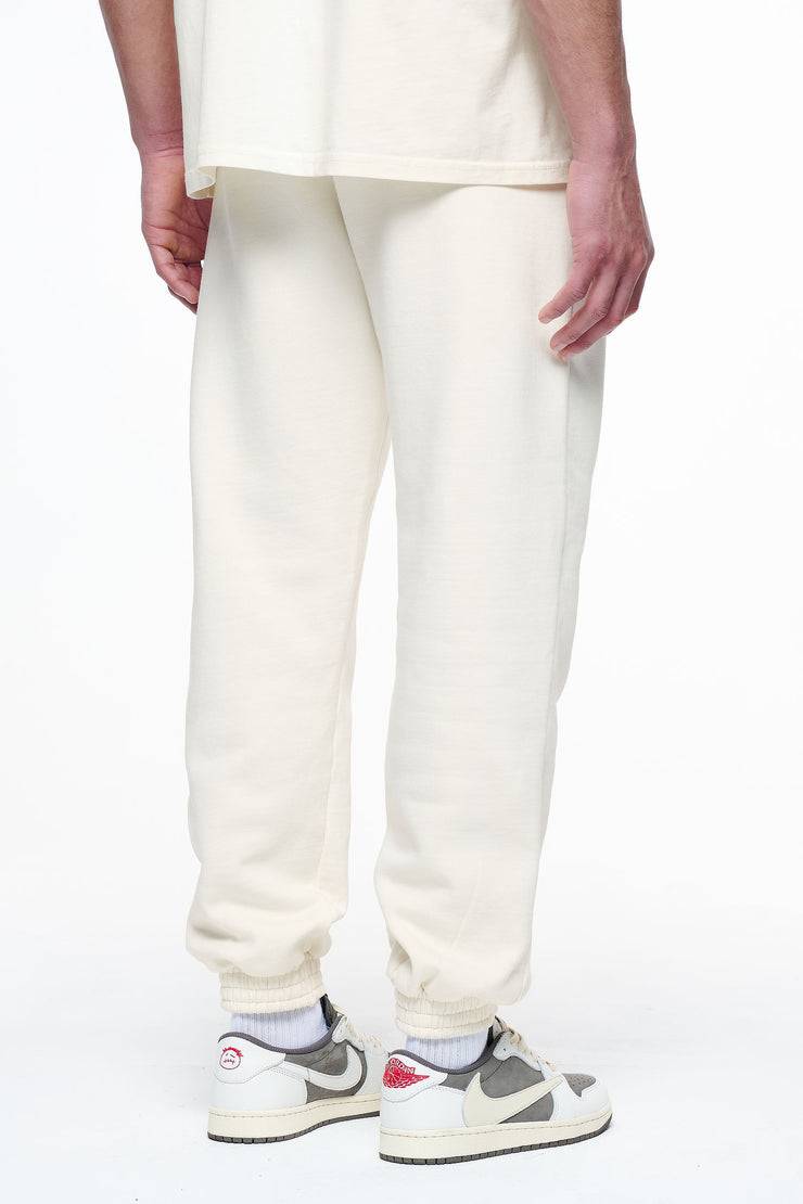Pegador Logo Heavy Sweat Jogger Vintage Washed Unbleached Gum im Angebot