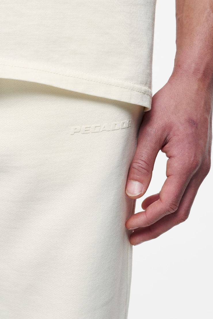 Pegador Logo Heavy Sweat Jogger Vintage Washed Unbleached Gum im Angebot