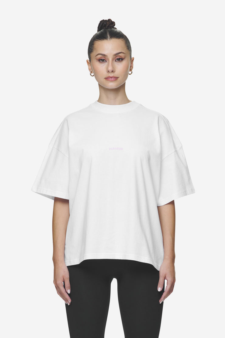 Pegador Gabi Heavy Oversized Tee White Günstiger Verkauf