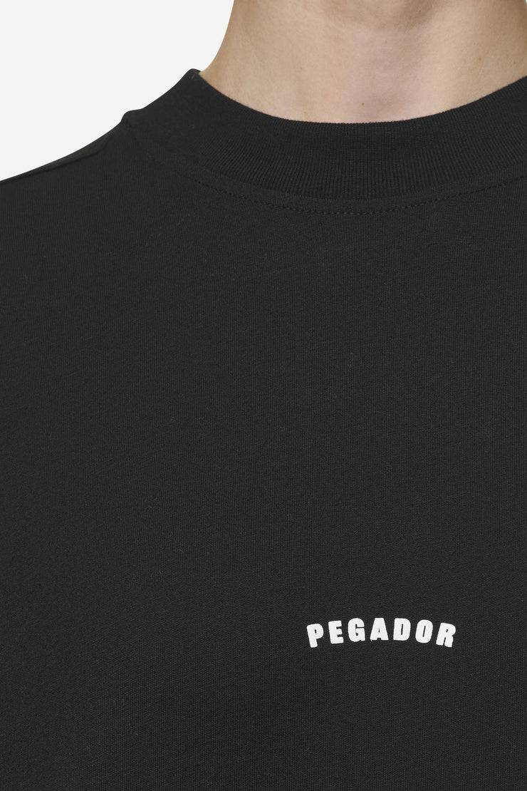 Pegador Gabi Heavy Oversized Tee Black Fabrikverkauf