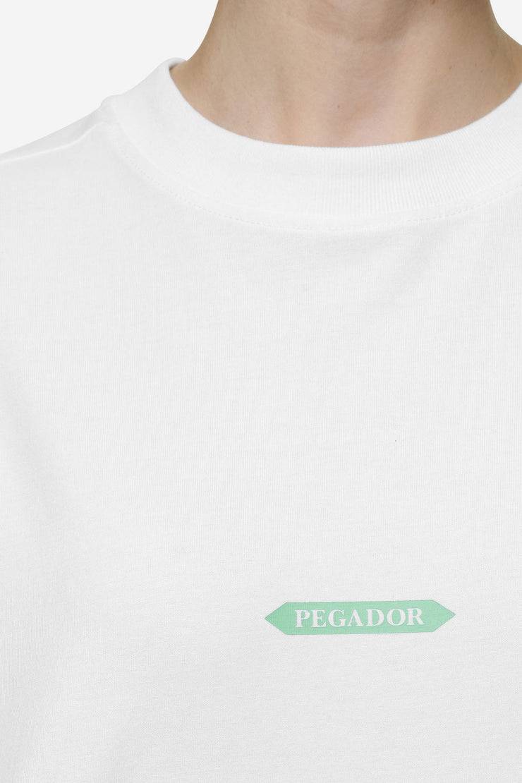 Pegador Tia Heavy Oversized Tee White Meist gekauft
