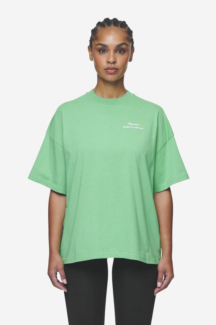 Pegador Yebra Heavy Oversized Tee Washed Peppermint Green Fabrikpreis