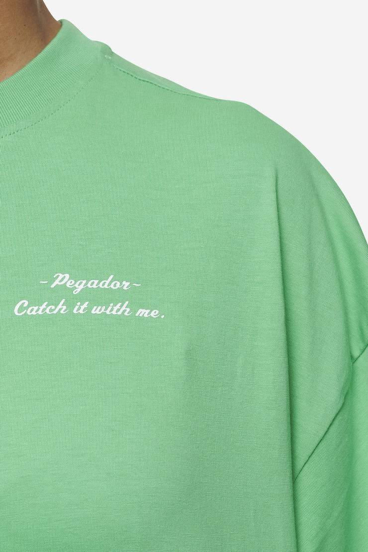 Pegador Yebra Heavy Oversized Tee Washed Peppermint Green Fabrikpreis