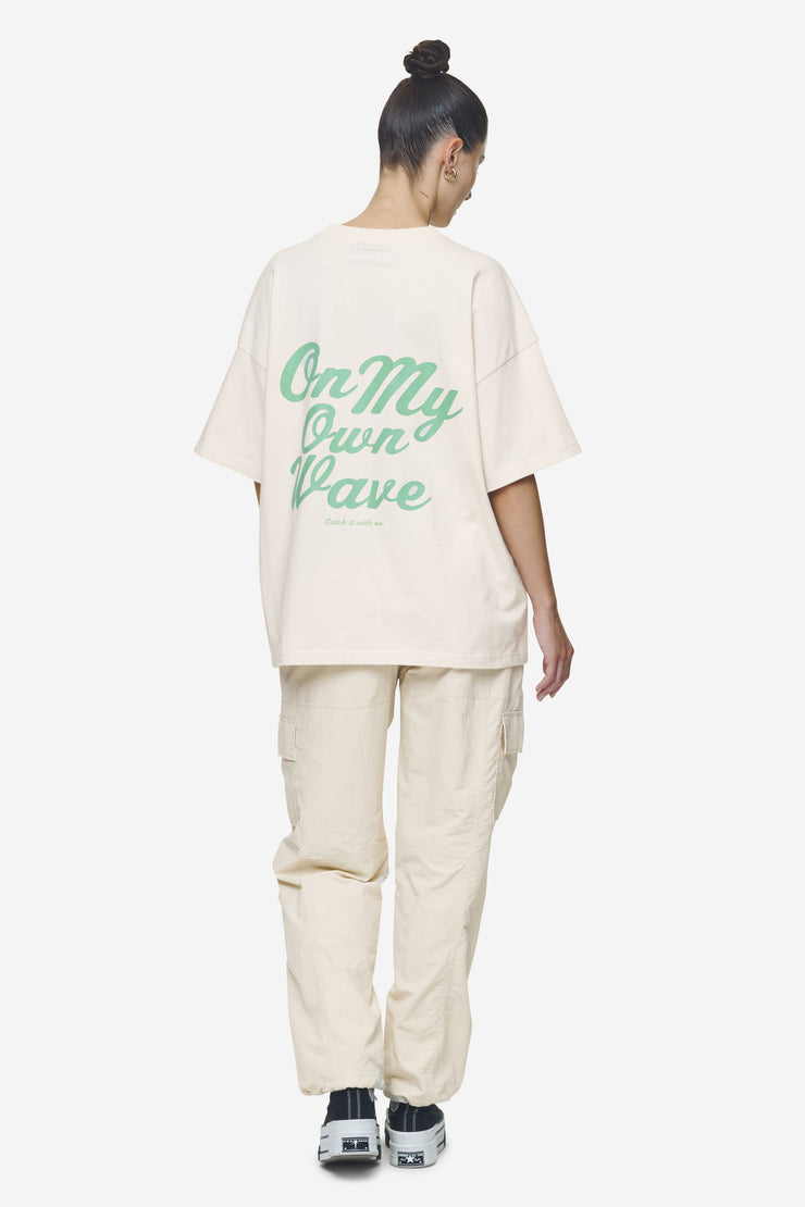 Pegador Yebra Heavy Oversized Tee Washed Coast Sand Sonderangebot