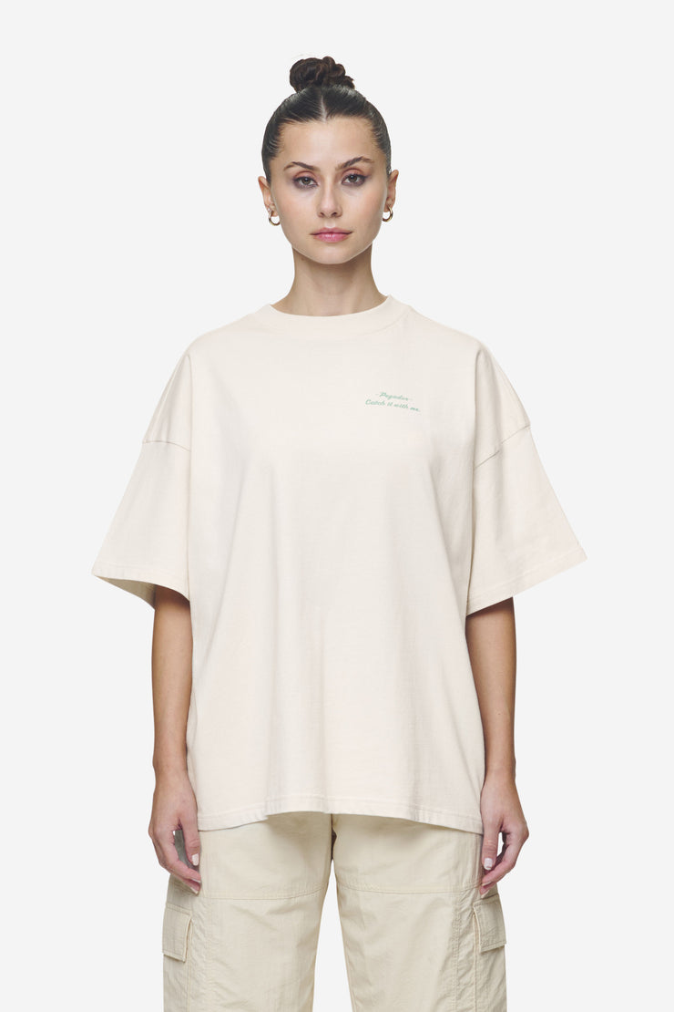 Pegador Yebra Heavy Oversized Tee Washed Coast Sand Sonderangebot