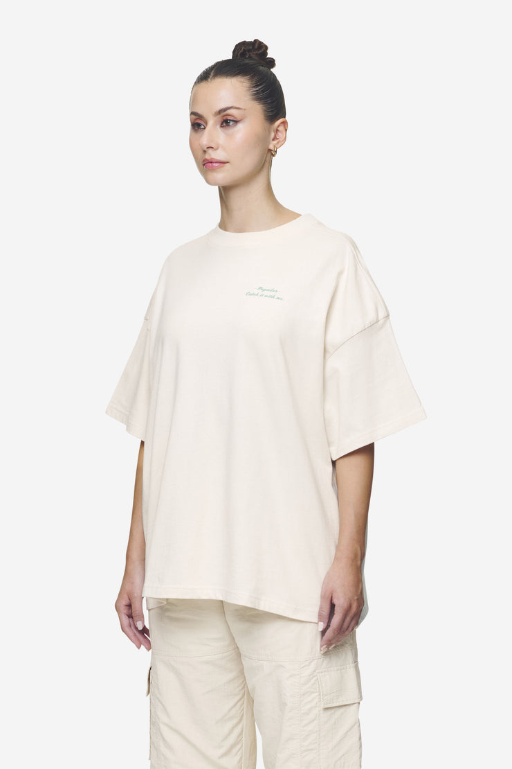 Pegador Yebra Heavy Oversized Tee Washed Coast Sand Sonderangebot